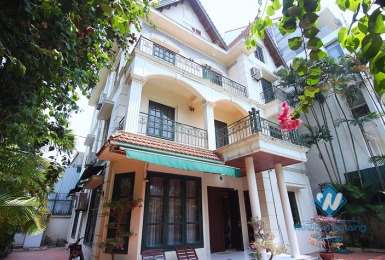Nice house with swimming pool for rent in Dang Thai Mai st, Tay Ho, Ha Noi